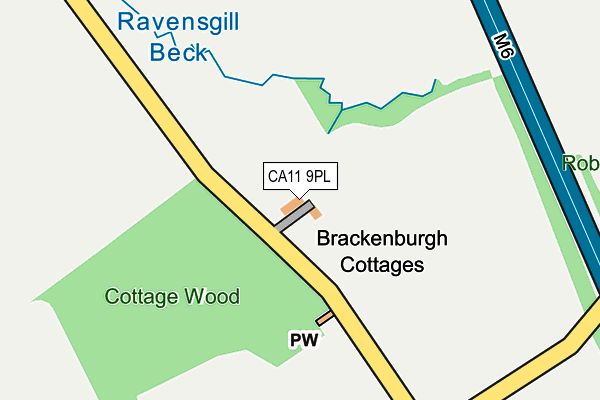 CA11 9PL map - OS OpenMap – Local (Ordnance Survey) CA11 9PL map - OS OpenMap – Local (Ordnance Survey)