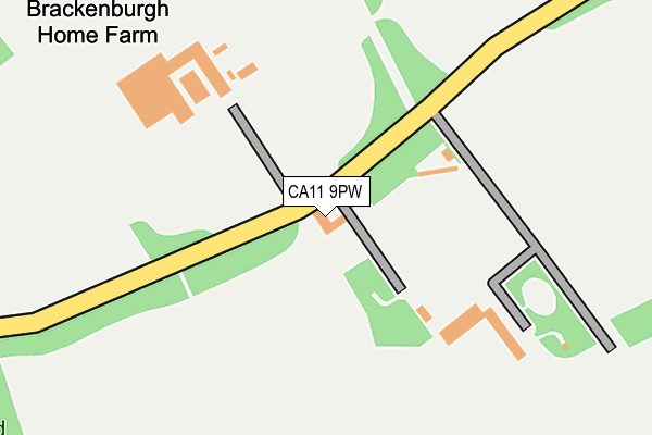 CA11 9PW map - OS OpenMap – Local (Ordnance Survey) CA11 9PW map - OS OpenMap – Local (Ordnance Survey)