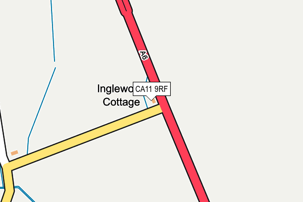 CA11 9RF map - OS OpenMap – Local (Ordnance Survey) CA11 9RF map - OS OpenMap – Local (Ordnance Survey)
