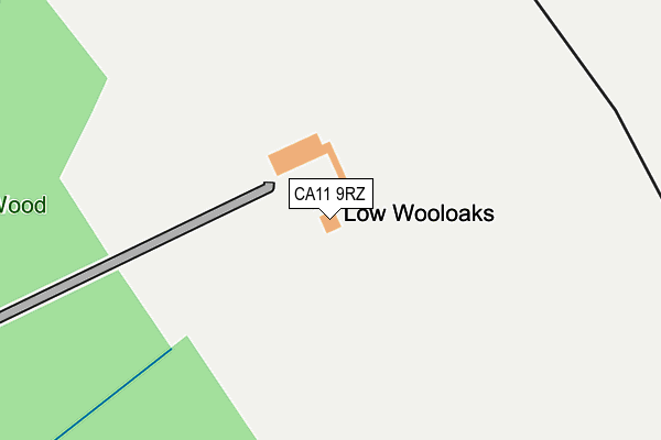 CA11 9RZ map - OS OpenMap – Local (Ordnance Survey) CA11 9RZ map - OS OpenMap – Local (Ordnance Survey)