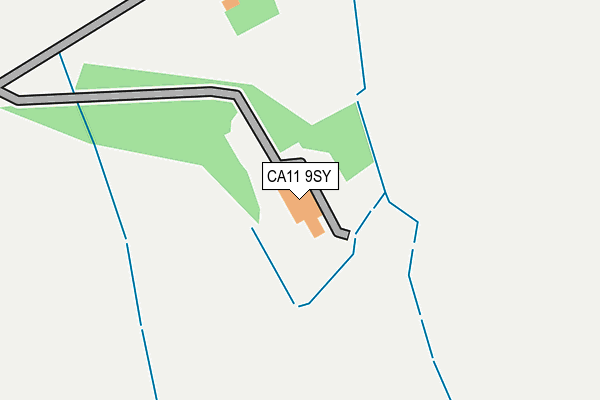 CA11 9SY map - OS OpenMap – Local (Ordnance Survey) CA11 9SY map - OS OpenMap – Local (Ordnance Survey)
