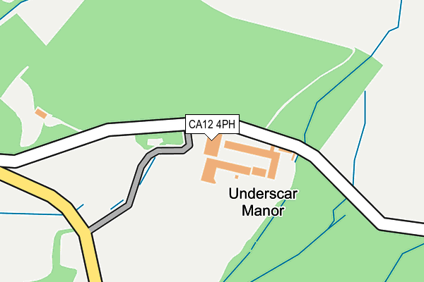 CA12 4PH map - OS OpenMap – Local (Ordnance Survey) CA12 4PH map - OS OpenMap – Local (Ordnance Survey)