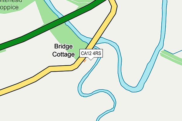 CA12 4RS map - OS OpenMap – Local (Ordnance Survey) CA12 4RS map - OS OpenMap – Local (Ordnance Survey)