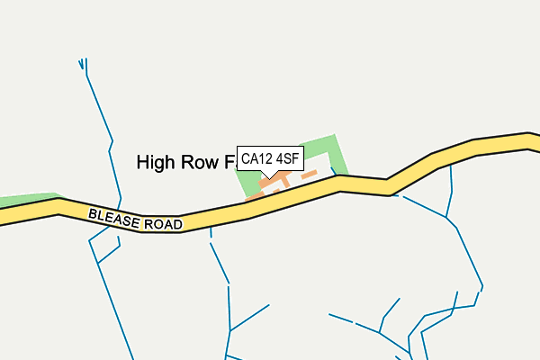 CA12 4SF map - OS OpenMap – Local (Ordnance Survey) CA12 4SF map - OS OpenMap – Local (Ordnance Survey)