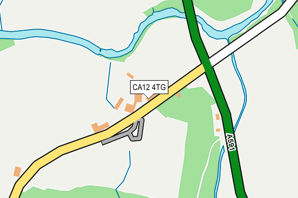 CA12 4TG map - OS OpenMap – Local (Ordnance Survey) CA12 4TG map - OS OpenMap – Local (Ordnance Survey)