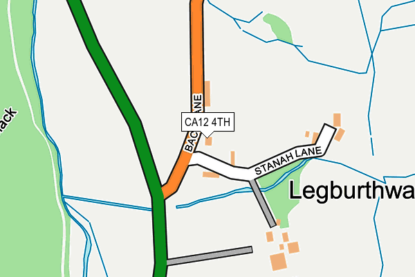CA12 4TH map - OS OpenMap – Local (Ordnance Survey) CA12 4TH map - OS OpenMap – Local (Ordnance Survey)