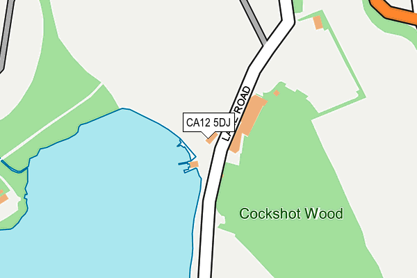 CA12 5DJ map - OS OpenMap – Local (Ordnance Survey) CA12 5DJ map - OS OpenMap – Local (Ordnance Survey)