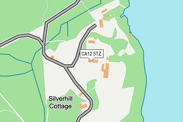 CA12 5TZ map - OS OpenMap – Local (Ordnance Survey) CA12 5TZ map - OS OpenMap – Local (Ordnance Survey)