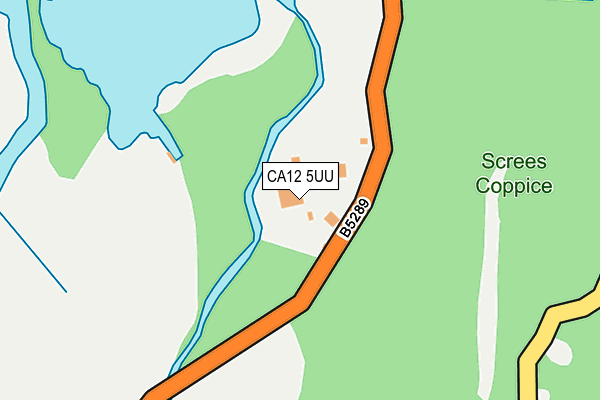 CA12 5UU map - OS OpenMap – Local (Ordnance Survey) CA12 5UU map - OS OpenMap – Local (Ordnance Survey)