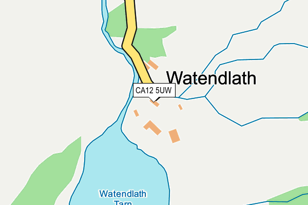 CA12 5UW map - OS OpenMap – Local (Ordnance Survey) CA12 5UW map - OS OpenMap – Local (Ordnance Survey)