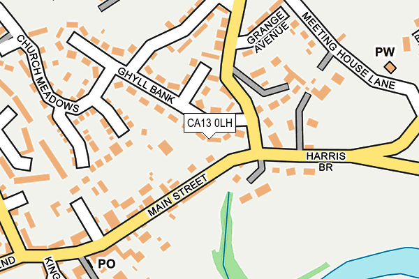 CA13 0LH map - OS OpenMap – Local (Ordnance Survey) CA13 0LH map - OS OpenMap – Local (Ordnance Survey)