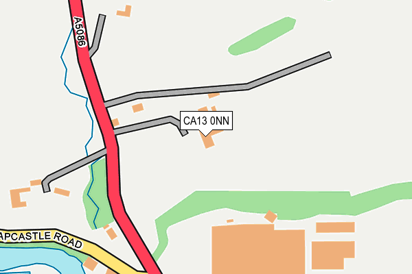 CA13 0NN map - OS OpenMap – Local (Ordnance Survey) CA13 0NN map - OS OpenMap – Local (Ordnance Survey)
