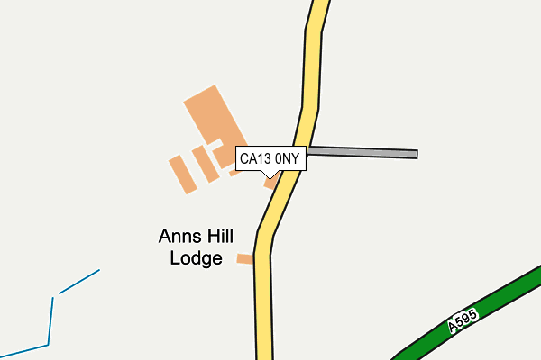CA13 0NY map - OS OpenMap – Local (Ordnance Survey) CA13 0NY map - OS OpenMap – Local (Ordnance Survey)