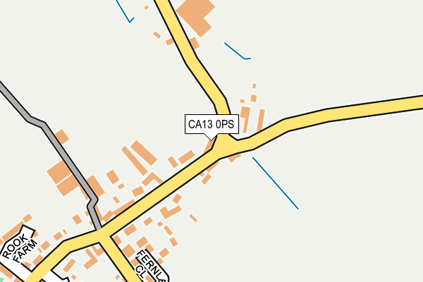 CA13 0PS map - OS OpenMap – Local (Ordnance Survey) CA13 0PS map - OS OpenMap – Local (Ordnance Survey)