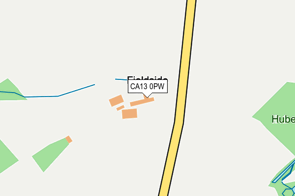 CA13 0PW map - OS OpenMap – Local (Ordnance Survey) CA13 0PW map - OS OpenMap – Local (Ordnance Survey)