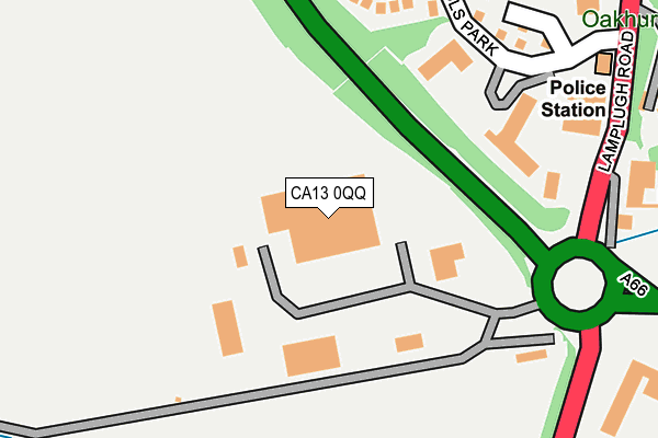 CA13 0QQ map - OS OpenMap – Local (Ordnance Survey) CA13 0QQ map - OS OpenMap – Local (Ordnance Survey)
