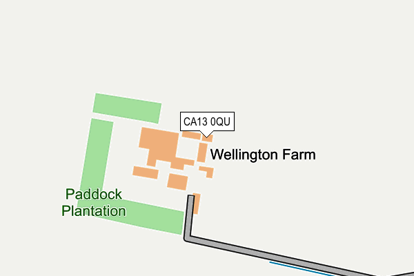 CA13 0QU map - OS OpenMap – Local (Ordnance Survey) CA13 0QU map - OS OpenMap – Local (Ordnance Survey)