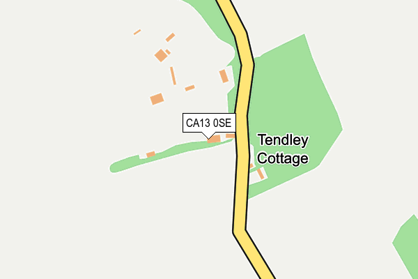 CA13 0SE map - OS OpenMap – Local (Ordnance Survey) CA13 0SE map - OS OpenMap – Local (Ordnance Survey)