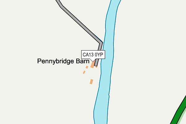 CA13 0YP map - OS OpenMap – Local (Ordnance Survey) CA13 0YP map - OS OpenMap – Local (Ordnance Survey)