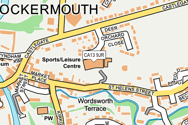 CA13 9JR map - OS OpenMap – Local (Ordnance Survey) CA13 9JR map - OS OpenMap – Local (Ordnance Survey)