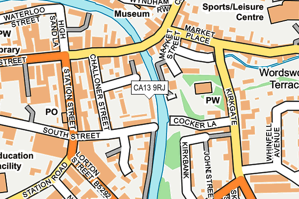 CA13 9RJ map - OS OpenMap – Local (Ordnance Survey) CA13 9RJ map - OS OpenMap – Local (Ordnance Survey)