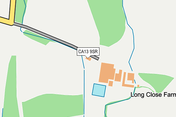 CA13 9SR map - OS OpenMap – Local (Ordnance Survey) CA13 9SR map - OS OpenMap – Local (Ordnance Survey)