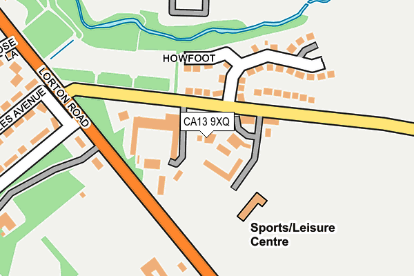 CA13 9XQ map - OS OpenMap – Local (Ordnance Survey) CA13 9XQ map - OS OpenMap – Local (Ordnance Survey)