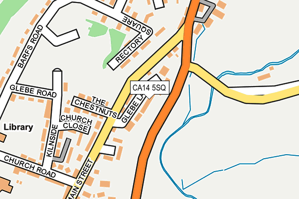 CA14 5SQ map - OS OpenMap – Local (Ordnance Survey) CA14 5SQ map - OS OpenMap – Local (Ordnance Survey)