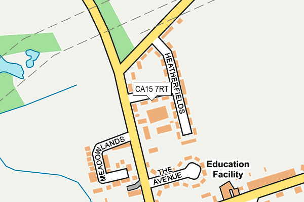 CA15 7RT map - OS OpenMap – Local (Ordnance Survey) CA15 7RT map - OS OpenMap – Local (Ordnance Survey)