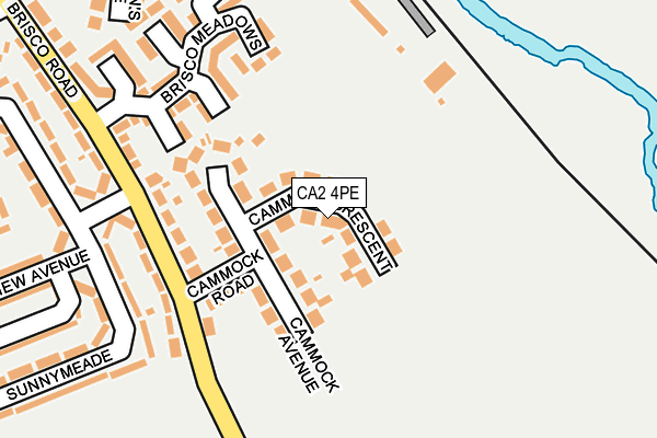 CA2 4PE map - OS OpenMap – Local (Ordnance Survey) CA2 4PE map - OS OpenMap – Local (Ordnance Survey)