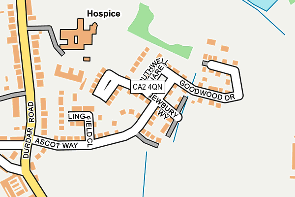 CA2 4QN map - OS OpenMap – Local (Ordnance Survey) CA2 4QN map - OS OpenMap – Local (Ordnance Survey)