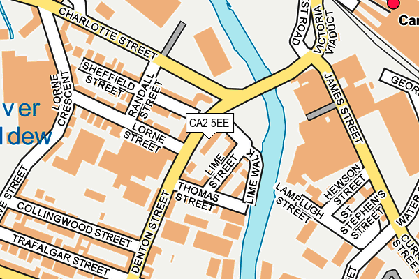 CA2 5EE map - OS OpenMap – Local (Ordnance Survey) CA2 5EE map - OS OpenMap – Local (Ordnance Survey)