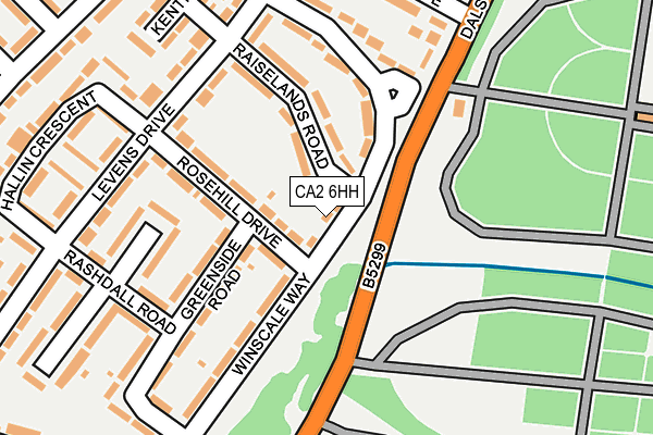 CA2 6HH map - OS OpenMap – Local (Ordnance Survey) CA2 6HH map - OS OpenMap – Local (Ordnance Survey)