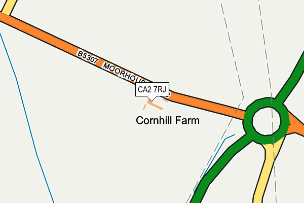 CA2 7RJ map - OS OpenMap – Local (Ordnance Survey) CA2 7RJ map - OS OpenMap – Local (Ordnance Survey)