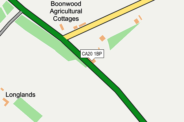 CA20 1BP map - OS OpenMap – Local (Ordnance Survey) CA20 1BP map - OS OpenMap – Local (Ordnance Survey)