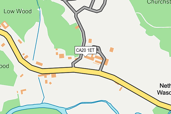 CA20 1ET map - OS OpenMap – Local (Ordnance Survey) CA20 1ET map - OS OpenMap – Local (Ordnance Survey)