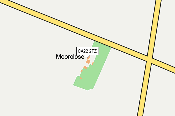 CA22 2TZ map - OS OpenMap – Local (Ordnance Survey) CA22 2TZ map - OS OpenMap – Local (Ordnance Survey)