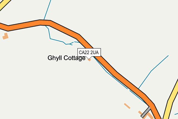 CA22 2UA map - OS OpenMap – Local (Ordnance Survey) CA22 2UA map - OS OpenMap – Local (Ordnance Survey)