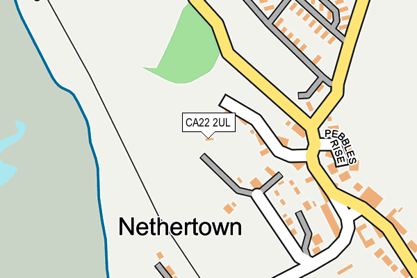 CA22 2UL map - OS OpenMap – Local (Ordnance Survey) CA22 2UL map - OS OpenMap – Local (Ordnance Survey)