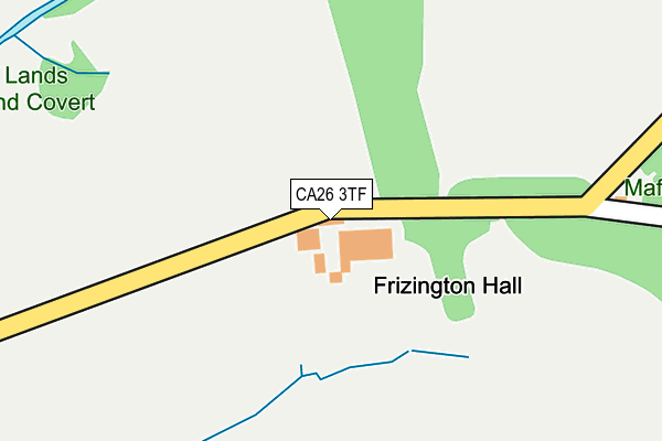 CA26 3TF map - OS OpenMap – Local (Ordnance Survey) CA26 3TF map - OS OpenMap – Local (Ordnance Survey)