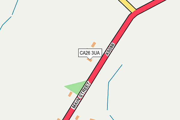 CA26 3UA map - OS OpenMap – Local (Ordnance Survey) CA26 3UA map - OS OpenMap – Local (Ordnance Survey)