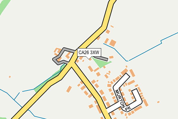 CA26 3XW map - OS OpenMap – Local (Ordnance Survey) CA26 3XW map - OS OpenMap – Local (Ordnance Survey)