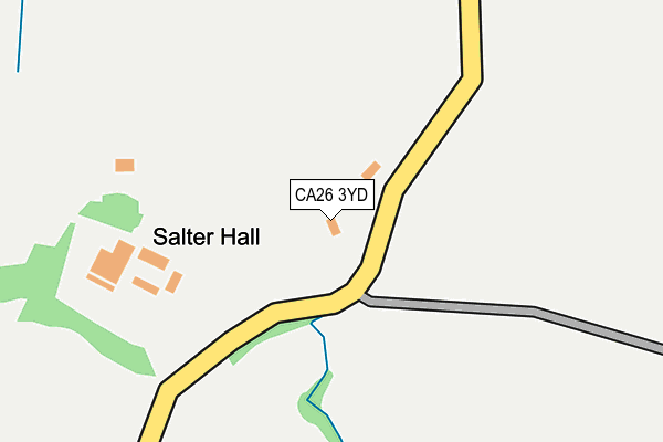 CA26 3YD map - OS OpenMap – Local (Ordnance Survey) CA26 3YD map - OS OpenMap – Local (Ordnance Survey)