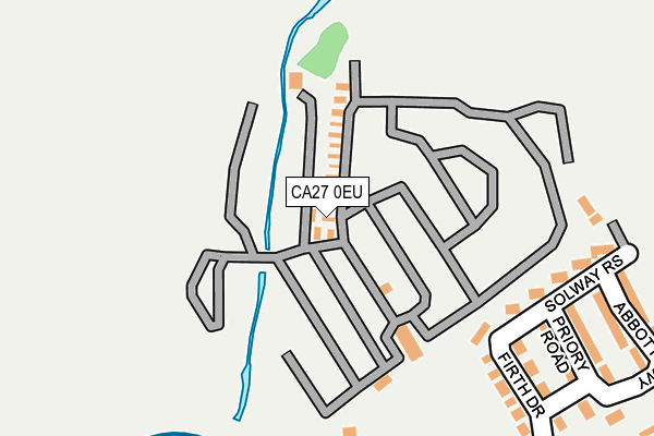 CA27 0EU map - OS OpenMap – Local (Ordnance Survey) CA27 0EU map - OS OpenMap – Local (Ordnance Survey)