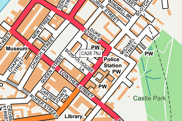 CA28 7NJ map - OS OpenMap – Local (Ordnance Survey) CA28 7NJ map - OS OpenMap – Local (Ordnance Survey)