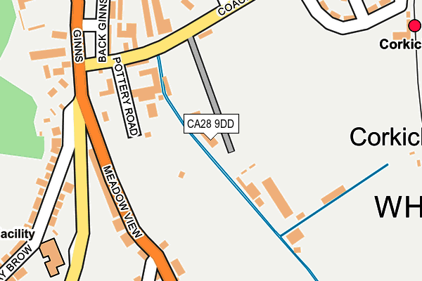 CA28 9DD map - OS OpenMap – Local (Ordnance Survey) CA28 9DD map - OS OpenMap – Local (Ordnance Survey)