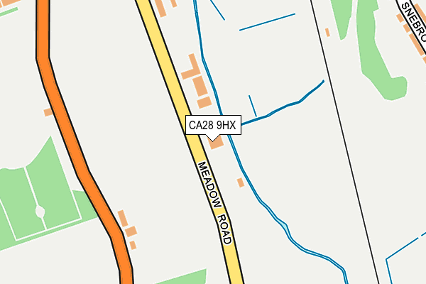CA28 9HX map - OS OpenMap – Local (Ordnance Survey) CA28 9HX map - OS OpenMap – Local (Ordnance Survey)