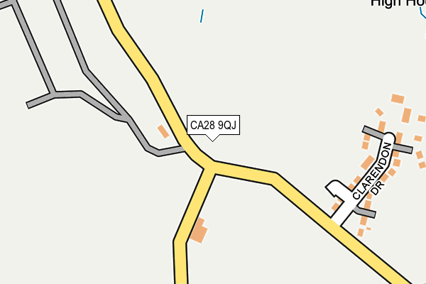 CA28 9QJ map - OS OpenMap – Local (Ordnance Survey) CA28 9QJ map - OS OpenMap – Local (Ordnance Survey)