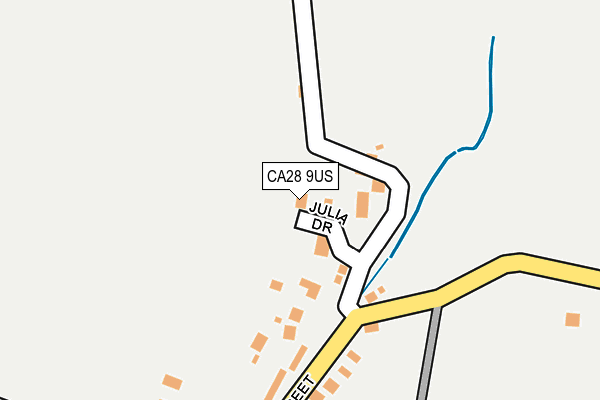 CA28 9US map - OS OpenMap – Local (Ordnance Survey) CA28 9US map - OS OpenMap – Local (Ordnance Survey)