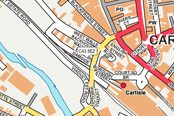 CA3 8EZ map - OS OpenMap – Local (Ordnance Survey) CA3 8EZ map - OS OpenMap – Local (Ordnance Survey)
